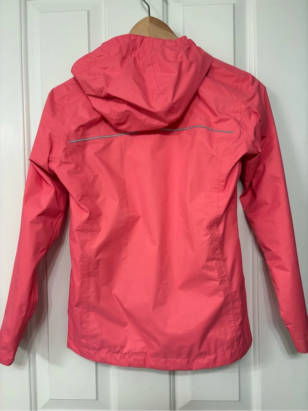 Columbia Arcadia Coral Hooded Waterproof Rain Jacket | Youth Medium (10-12)